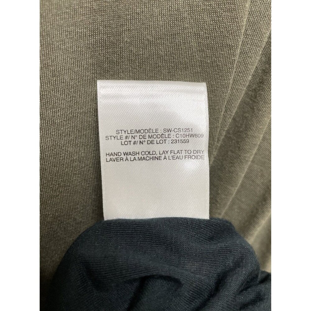 Helmut Lang Black & Khaki Color Block Asymmetric … - image 5